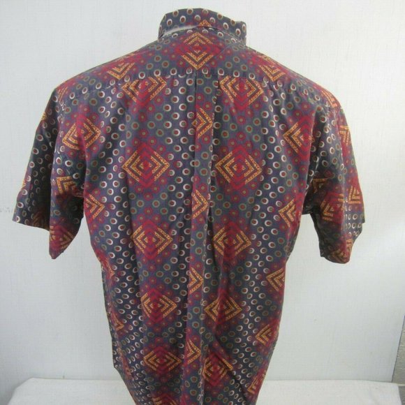 Vintage Tommy Hilfiger shirt geometric 1990s - Picture 6 of 8